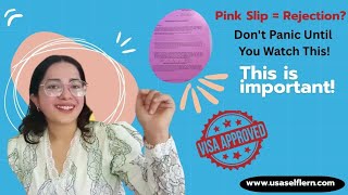 Pink Slip Rejection Don t Panic Until You Watch This