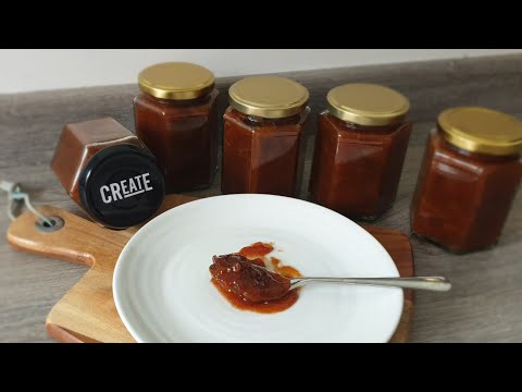 Plum and apple jam