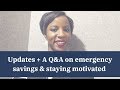 Updates + Q&A!  Emergency Savings, Staying Motivated & The New Clever Girl Finance!