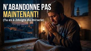 3 choses à faire pour que tes Douas soient ENFIN exaucées