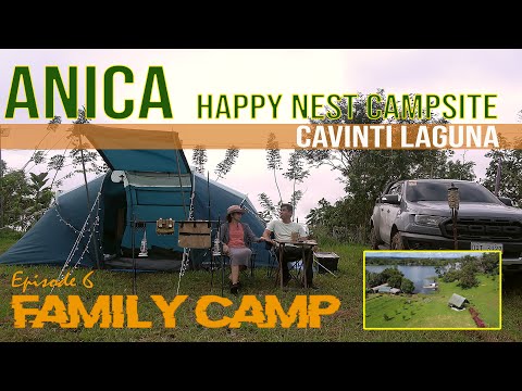Family Car Camping in a Lake| Anica Happy Nest Campsite | Cavinti Laguna | Lumot Lake | Arpenaz 4.2