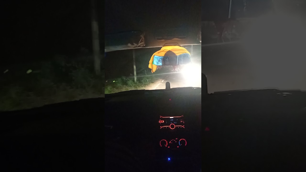 night driving Jim Corbett Road Ramnagar full chill
