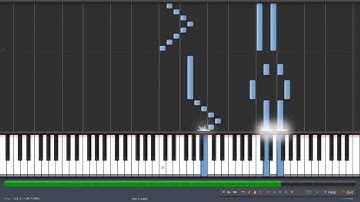 Czerny Exercise 33 from Practical Method for Beginners at 70BPM in Synthesia