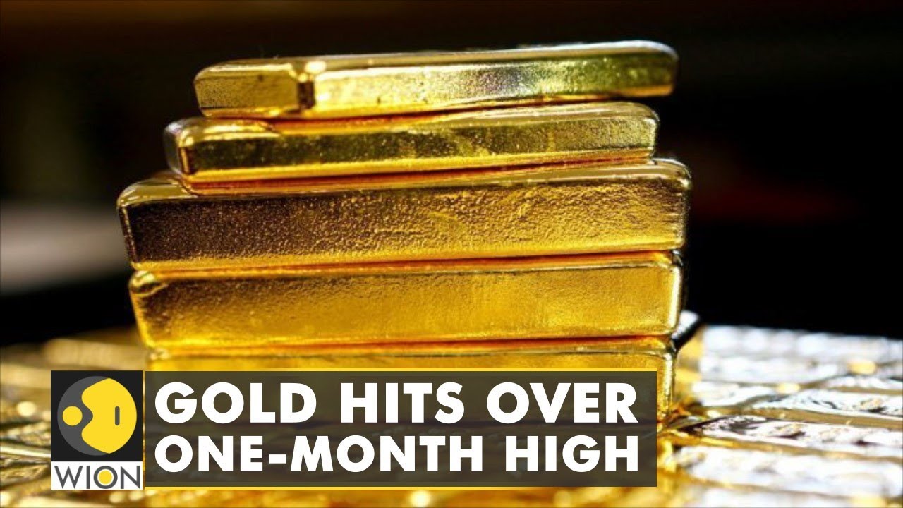 Gold hits over 1-month high as Ukraine crisis weakens risk appetite | Business News