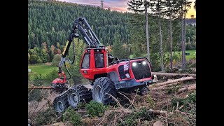 🌲*NEW* Komatsu 951 & C164 • New Head • HarvsterAction • DroneView • Aarman-Puit • Logger 🌲