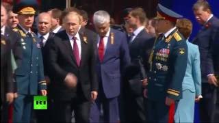 Putin and Nazarbaev, May 9, 2016