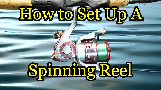 How to String, Rig, and Set Up a New Fishing Rod with Line, Bobber,  Weights, and Hook 