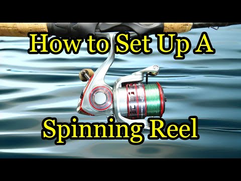 How to Set up a New Fishing Rod and Reel with Line - Tips and Tricks