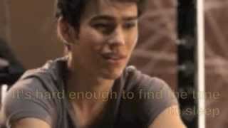 Video thumbnail of "Keke Palmer & Max Schneider - things aren't always what they seem lyrics"