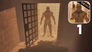 THE OLD PRISON DEMO: HORROR Gameplay Part 1 (Android) screenshot 5