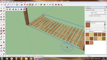 SketchUp make nice fence