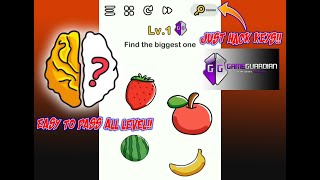 Hack brain out with Game Guardian (unlimited key) screenshot 5