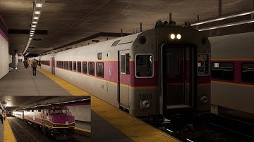 Train Sim World 2 - Rush Hour | Boston Sprinter- MBTA CTC-3 Cab-Car + F40PH-3C - Stoughton Train 908