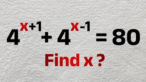 Only GENIUSES Get This Right: The TRICK to Solving Difficult Exponents | Exponential Equation 