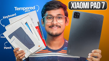 Xiaomi Pad 7 Accessories || Xiaomi Pad 7 Cover & Cases || Best Keyboard & Mouse for Xiaomi Pad 7