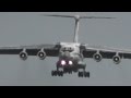 Посадки landing Ил-76 грубое и мягкое касание soft rough touchdown UUEE