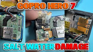 2T motovlog | how to repair gopro hero 7 salt water damage (no display) EPS 4
