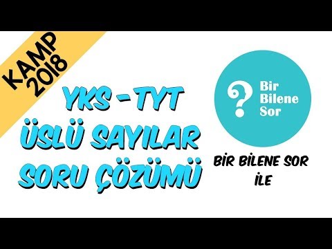 Bir Bilene Sor Üslü Sayılar Soru Çözümü