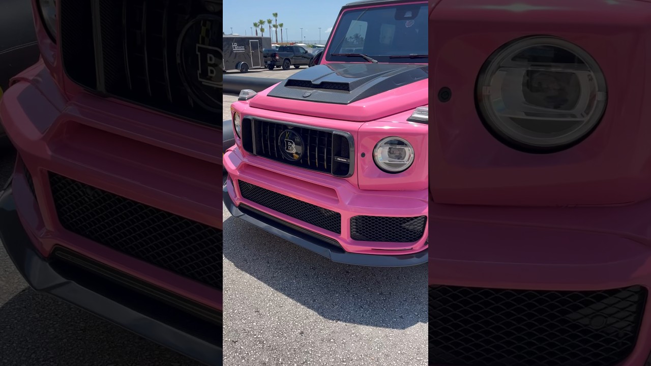 Benz G900 Brabus #cars #supercars #luxury #mercedes #gwagon #speed #lifestyle #miami #cars #pink