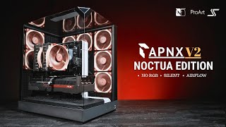 No Rgb. No Noise. Just Airflow Apnx V2 X Noctua Build