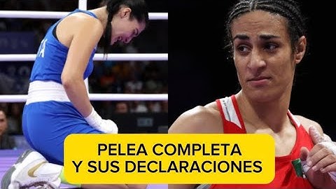 Ángela Carini vs Imane Khelif PELEA COMPLETA Juegos Olímpicos 2024 y discurso tras la derrota