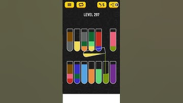 【Water Sort Puzzle】 Level 297