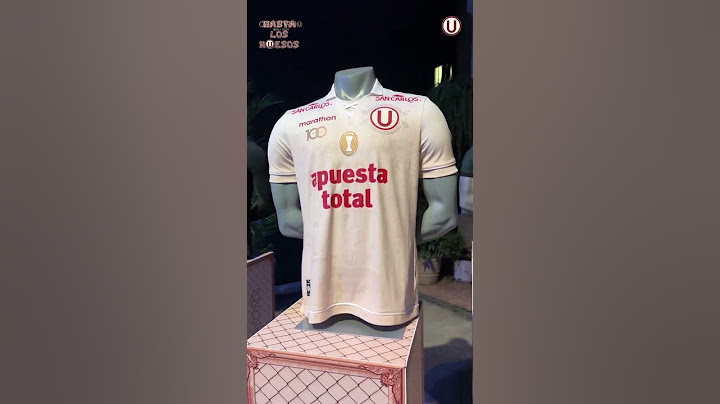UNIVERSITARIO PRESENTÓ LA CAMISETA DEL CENTENARIO