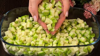 These zucchini are absolutely delicious! Healthy and incredibly tasty!