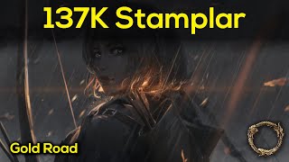 ESO - 137K DPS Stamina Templar (Bow) | Gold Road (Update 42) PTS Week 4