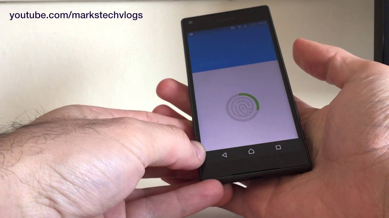 Sony Xperia Z5 Fingerabdruck Hardware Nicht Verfügbar www.youtube.com