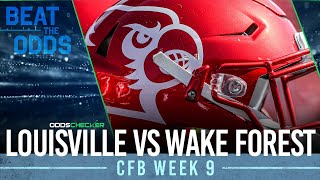 Louisville vs Wake Forest Picks & Predictions | CFB Week 9 Best Bets & Predictions | 10/24/22