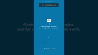 Prank your friends with fake windows updates! #powerfulwebsites #windows10 #shorts screenshot 5