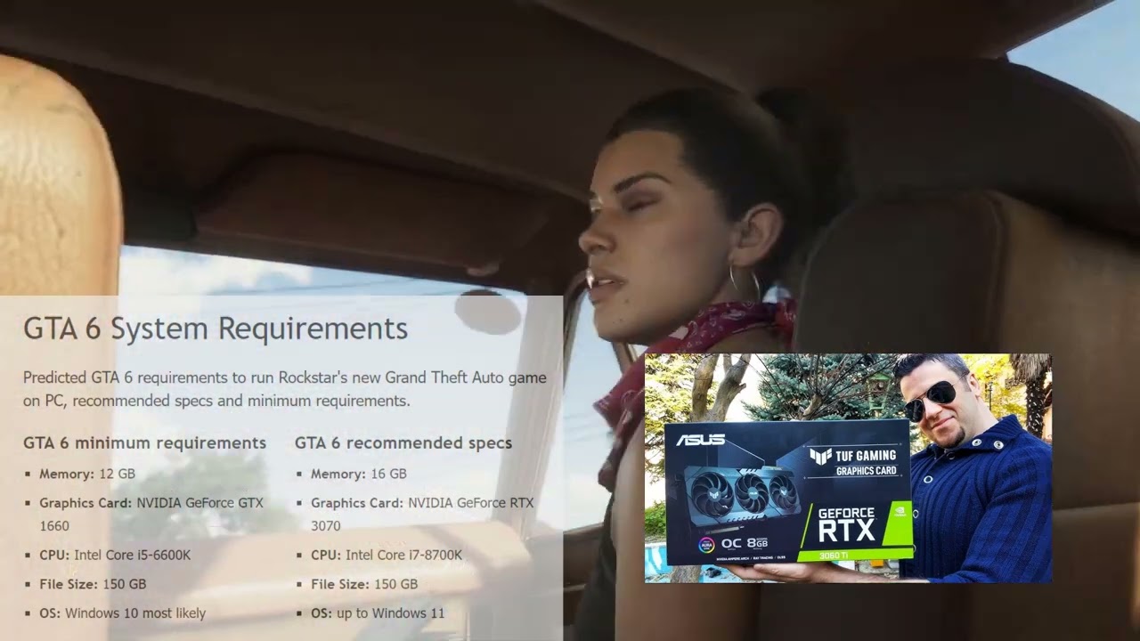 GTA 6 System Minimum Recommended YouTube 