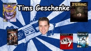 Tims Geschenke: Binding of Isaac, Portal 2, Urban Reign, Spyro und Killer 7