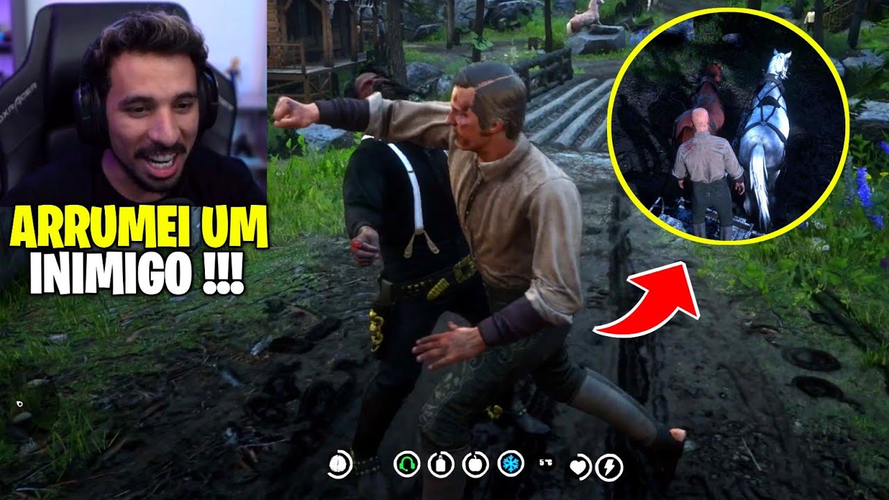 PIUZINHO JOGANDO RED DEAD !!!
