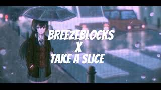 [🎶] BREEZEBLOCKS X TAKE A SLICE[🎶] (AUDIO EDIT)