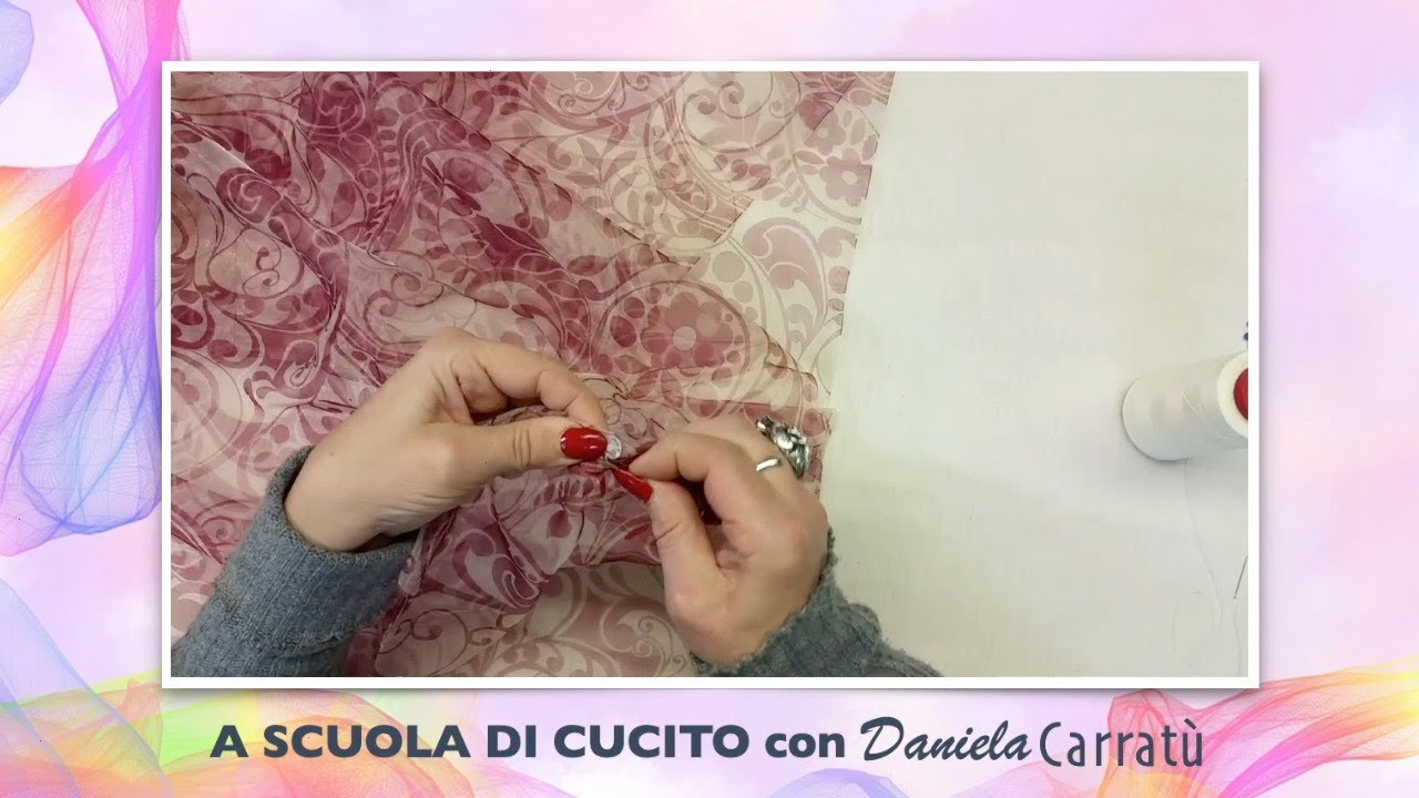 Corso di Cucito Gratuito: "A SCUOLA DI CUCITO CON DANIELA CARRATÙ"