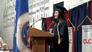 CLC Brainerd Campus Commencement 2016 - Student Speaker Julia Austin