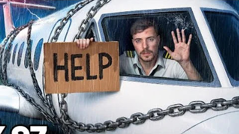 Survive 100 Days Trapped In a Private Jet In Hindi | Mr Beast Hindi | Mrbeast in Hindi @MrBeast 