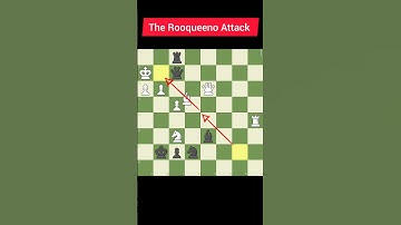 The Rook-Queeno Attack!#chess #shorts #short