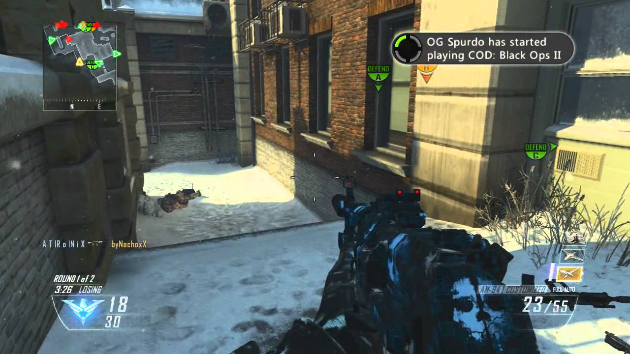 Black Ops 2 | 3min Solo Nuclear on Frost (8 off Double Nuclear)