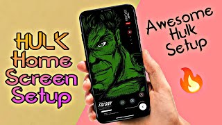 Best Hulk Home Screen Setup For Any Android Devices|2021| 😱 screenshot 1