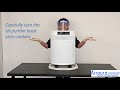 How to Change your Filters on the Airpura UV600 air purifier
