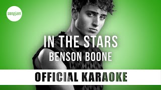 Video thumbnail of "Benson Boone - In The Stars (Official Karaoke Instrumental) | SongJam"