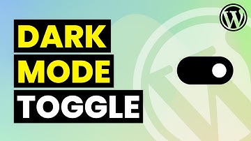 Dark Mode Toggle in WordPress for Any Theme (Frontend/Backend)
