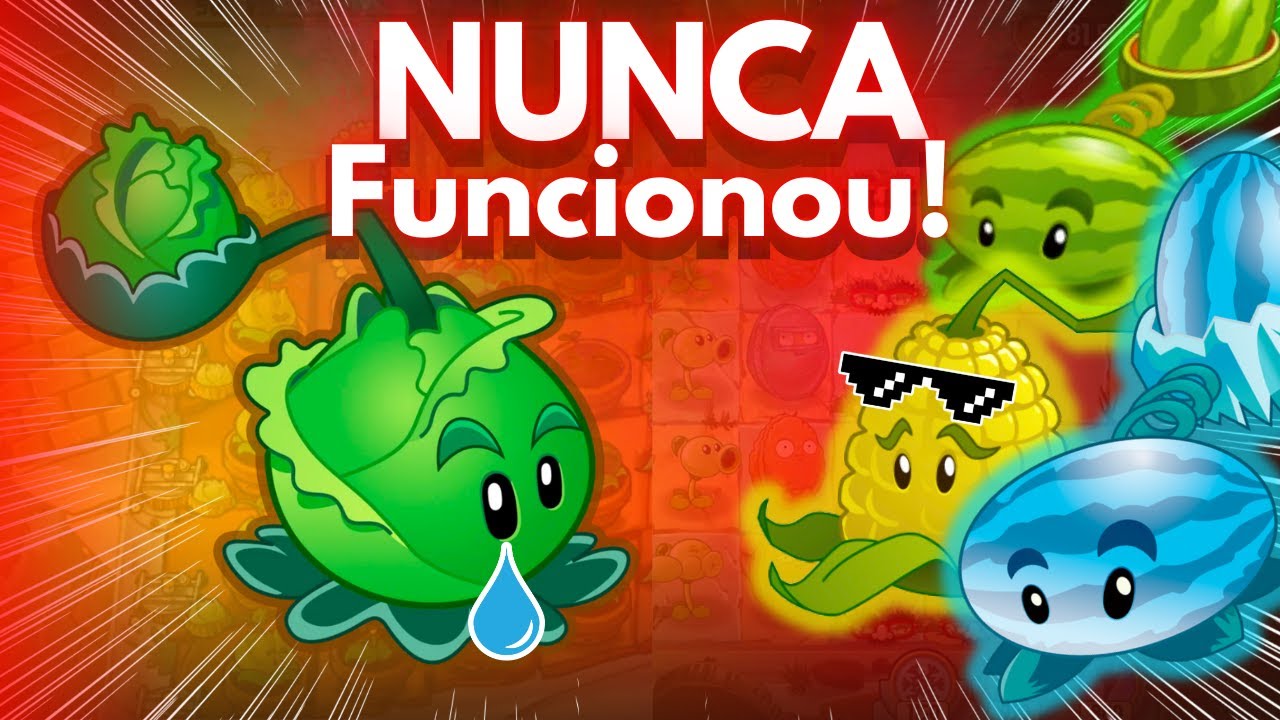 a planta que NUNCA FUNCIONOU em Pvz!