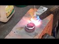 Bronze brazing model engine parts with ordinary LPG/Propane