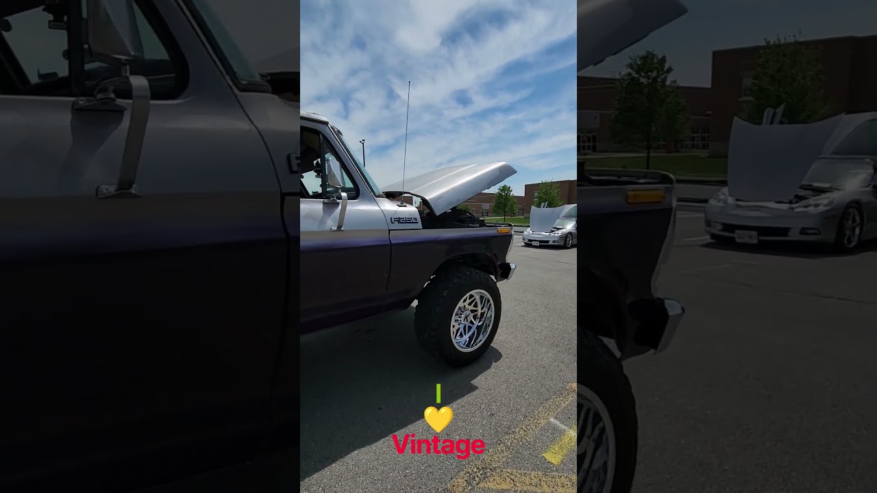 Vintage 631 & Truckin' 328 #ford #vintagetruck #vintagecars #classiccars #youtubeshorts #viralshorts