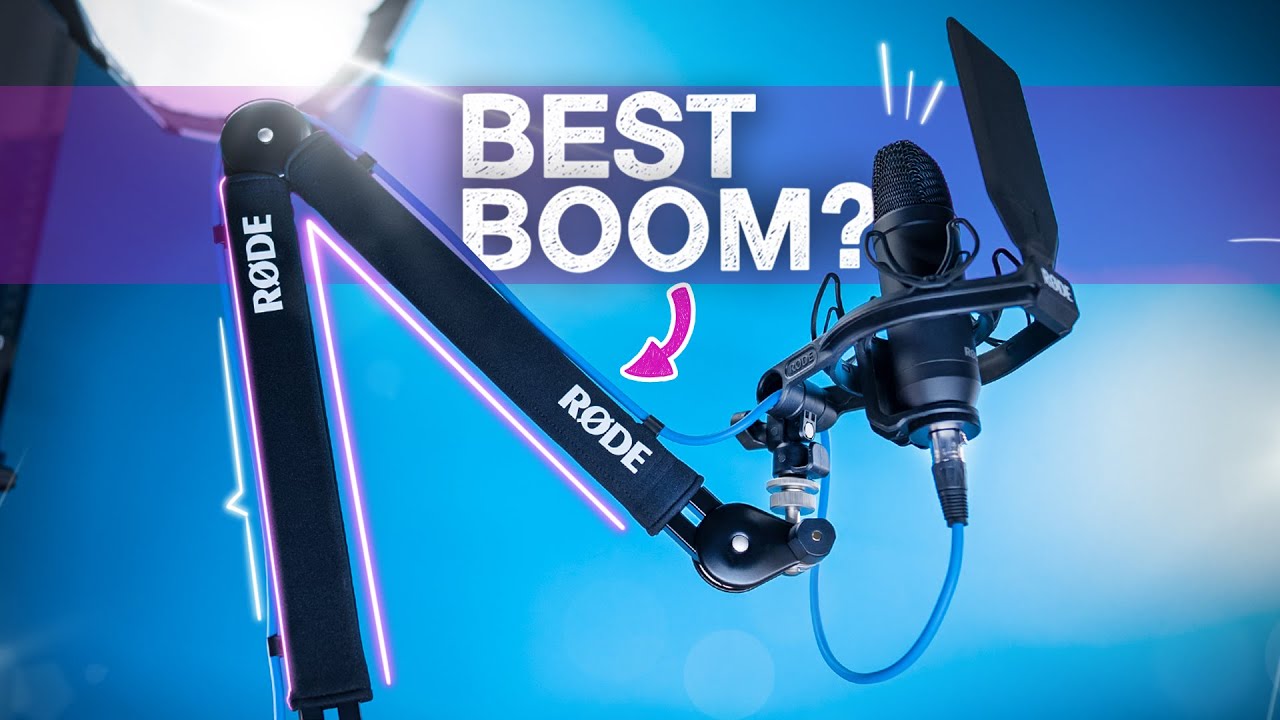 The Rode PSA1+ Is (Almost) Perfect Mic Boom Arm - YouTube
