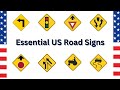 🚦 50 Important Traffic Signs in the US You Can’t Ignore 🛑 Part 1